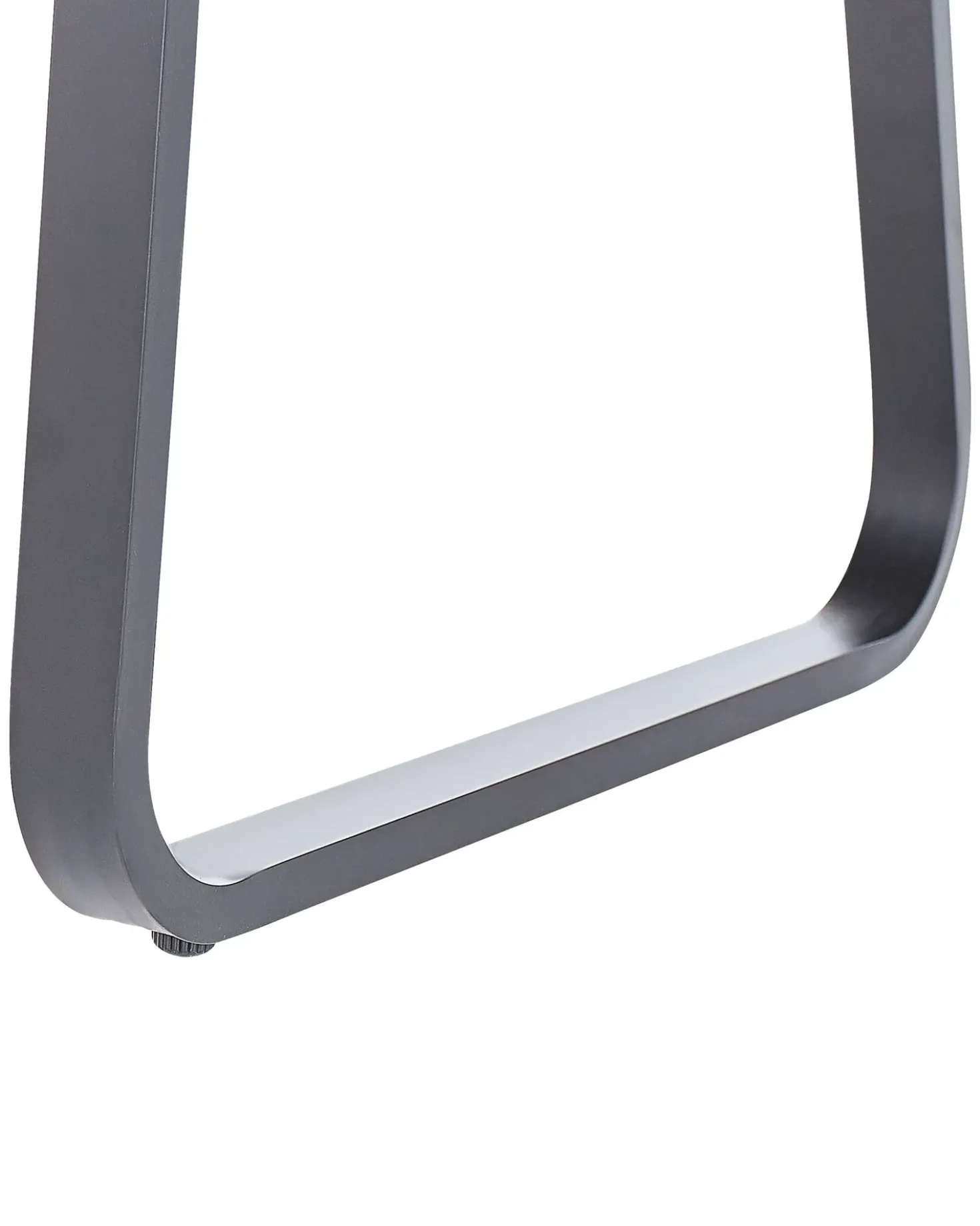 Set di 2 sedie da giardino con cuscini CANETTO Metallo Nero