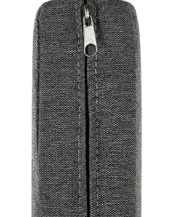 Set di 4 sedie da giardino con cuscini TAVIANO Metallo Nero