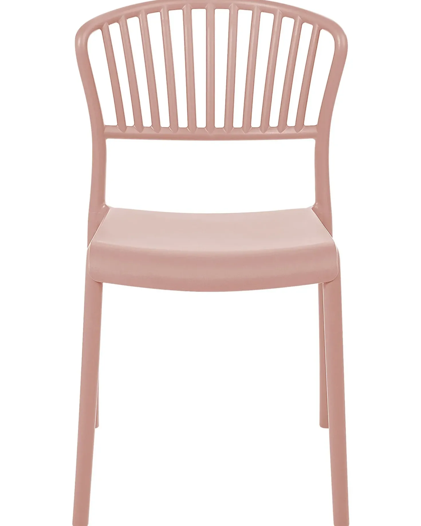 Set di 4 sedie da giardino GELA Rosa pastello