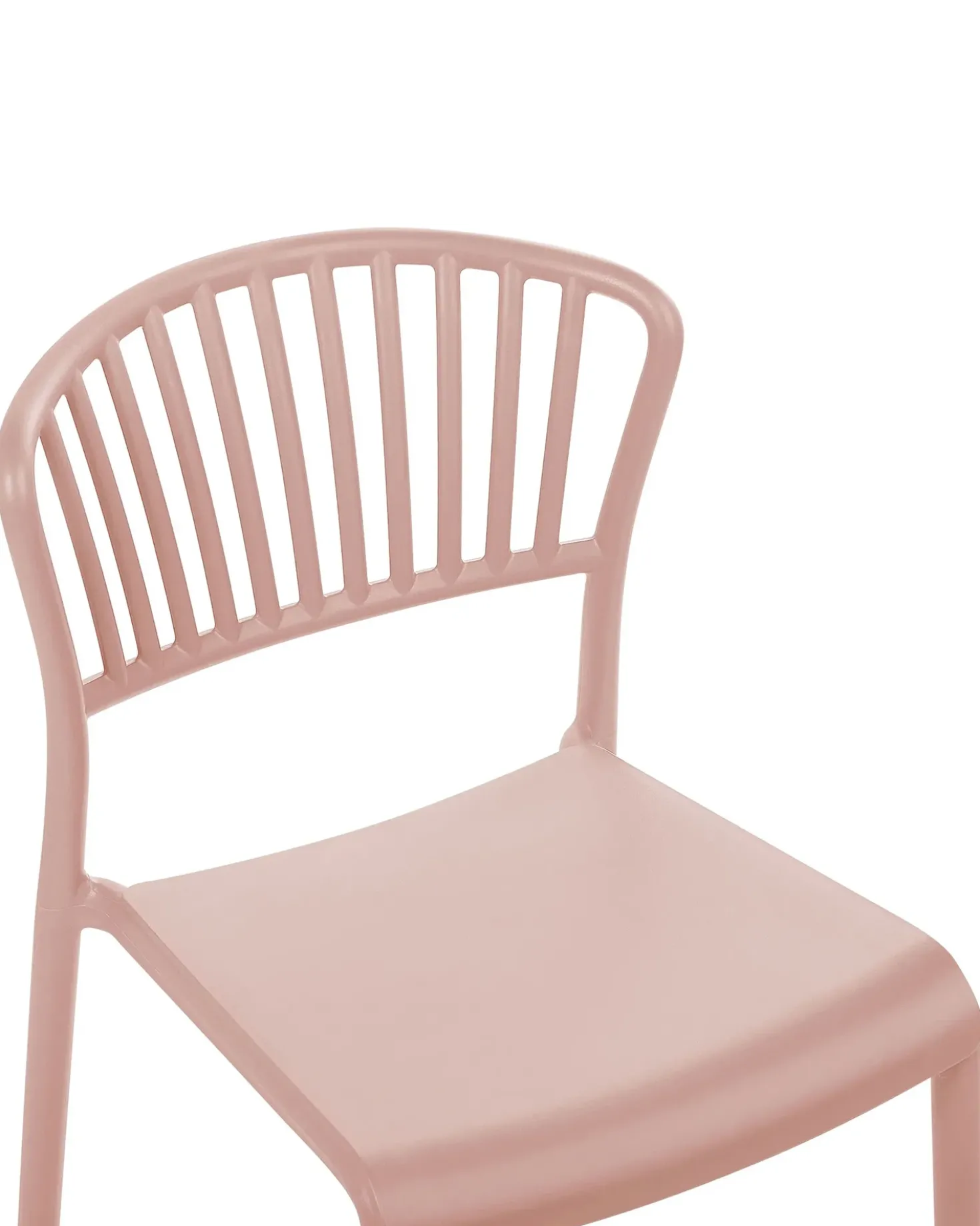 Set di 4 sedie da giardino GELA Rosa pastello