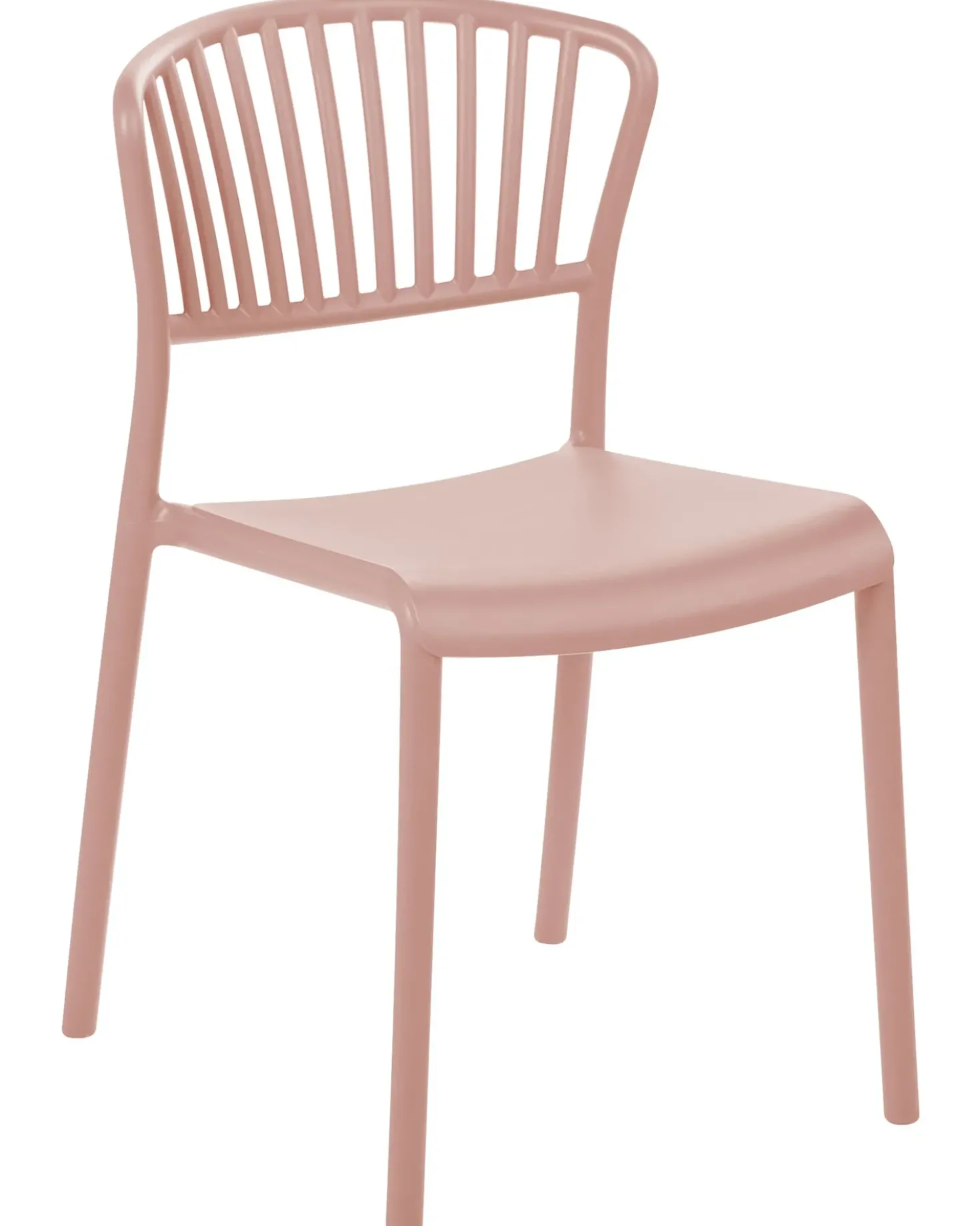 Set di 4 sedie da giardino GELA Rosa pastello
