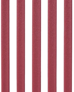 Set di 2 sedie da giardino IKARIA Metallo Rosso