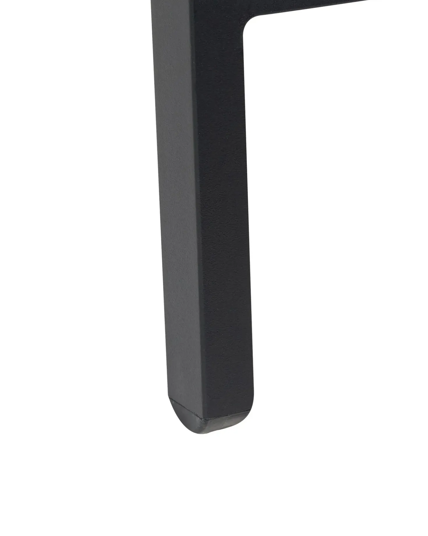 Set di 2 sedie da giardino MARCEDDI con poggiapiedi Metallo Nero