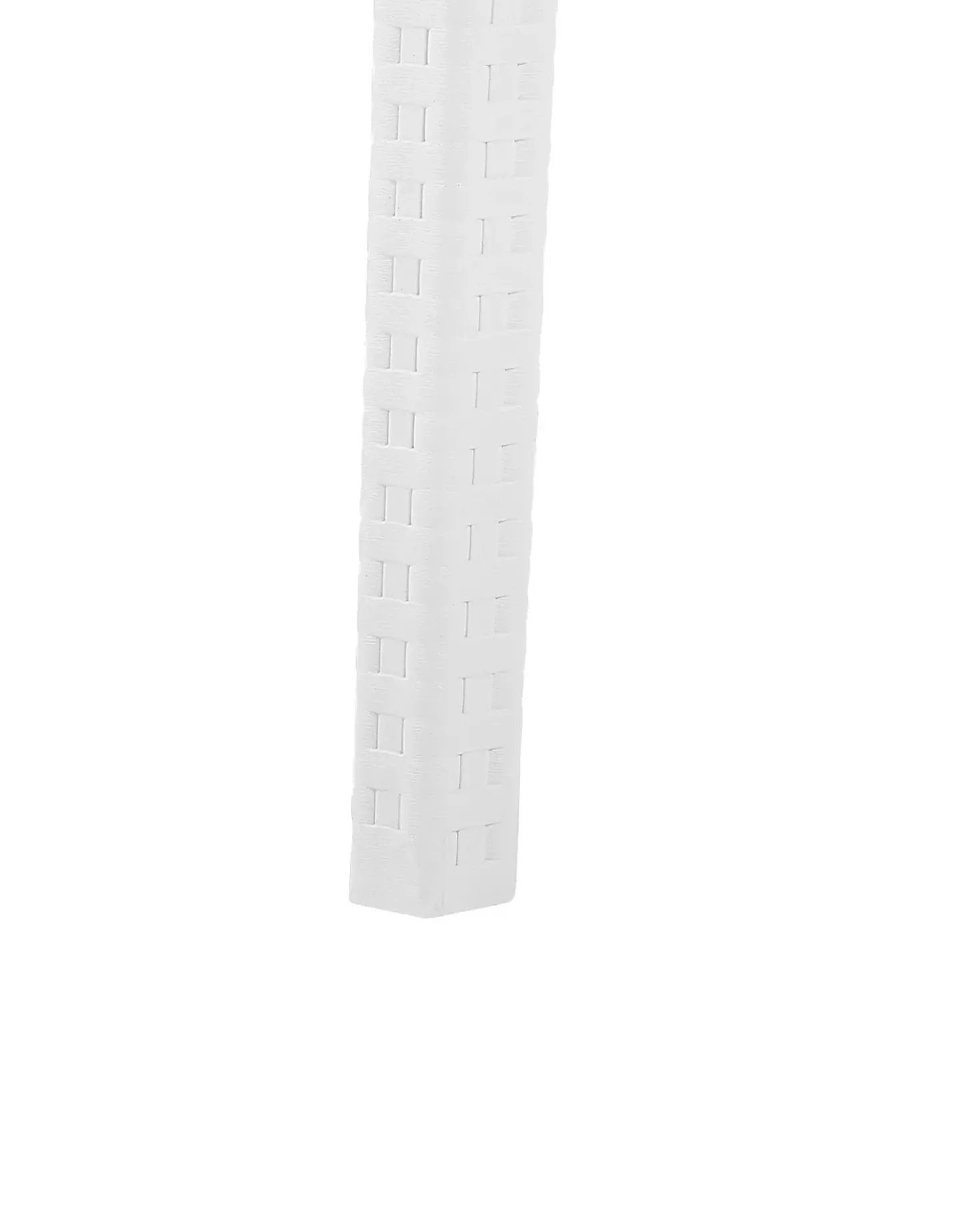 Set di 2 sedie da giardino FOSSANO Materiale sintetico Bianco