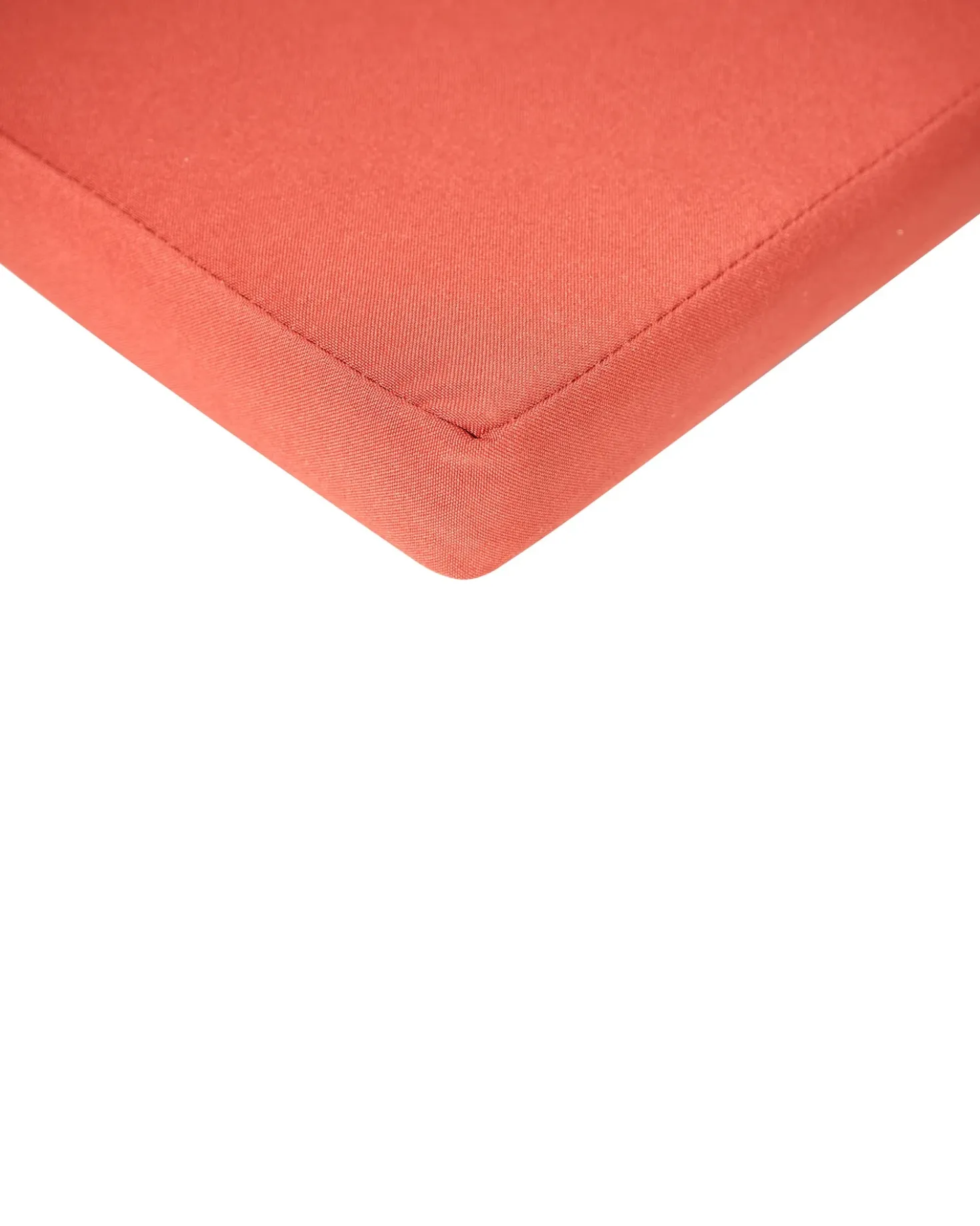 Set di 2 sedie da giardino con cuscini AMANTEA PREMIUM Legno d'acacia Rosso
