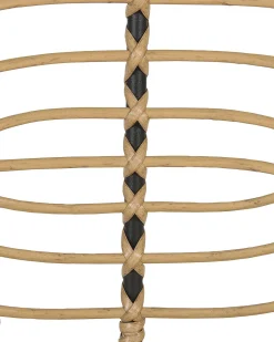 Set di 4 sedie da giardino PRATELLO Rattan sintetico (PE) Naturale