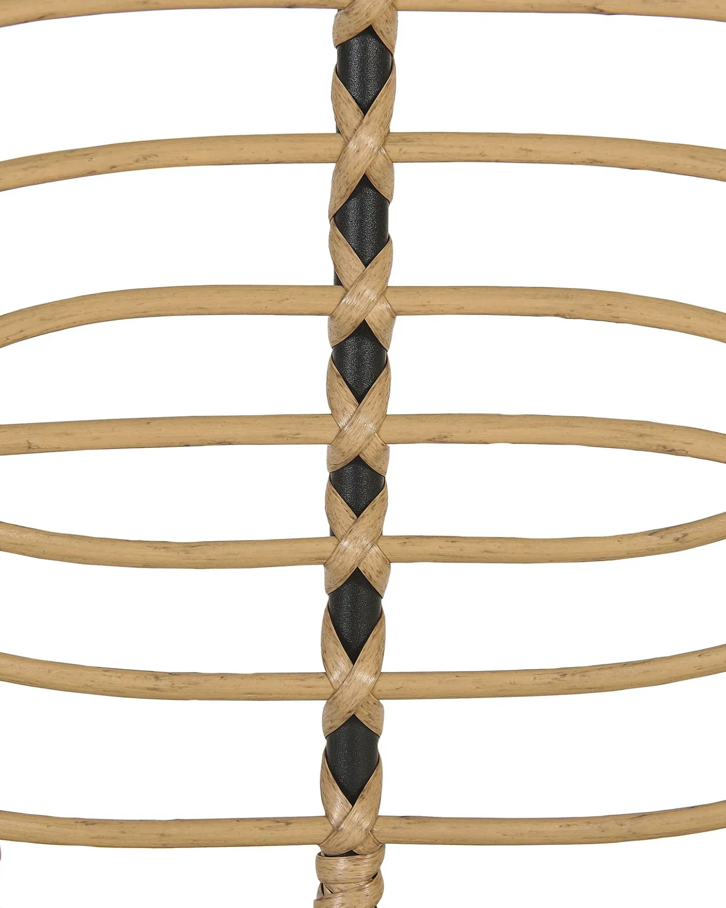 Set di 4 sedie da giardino PRATELLO Rattan sintetico (PE) Naturale