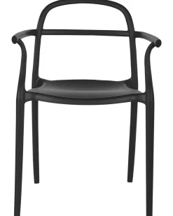 Set di 2 sedie da giardino VIDOR Nero