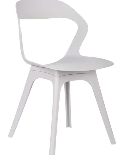 Set di 4 sedie da giardino LACHANIA Tortora