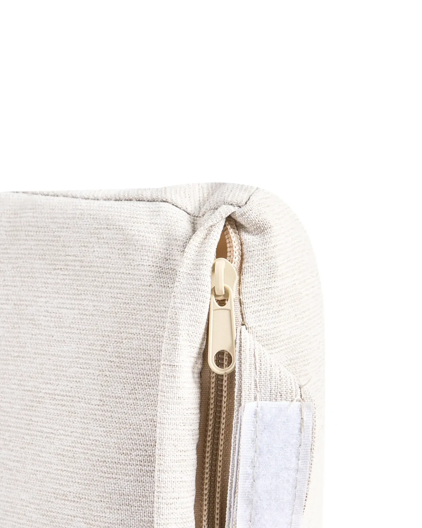 Set di 2 sedie da giardino NIMIS con ottomana Beige chiaro