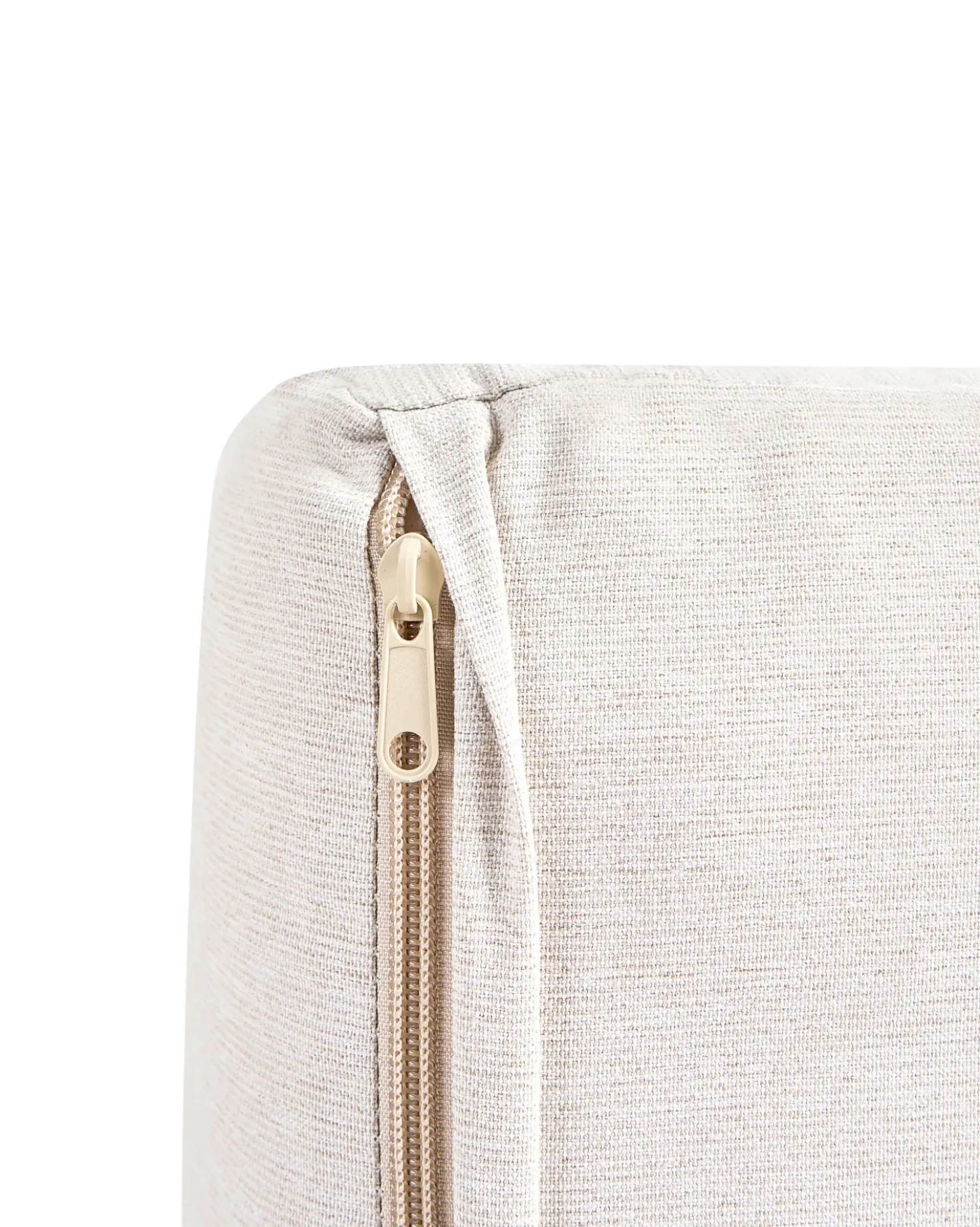 Set di 2 sedie da giardino NIMIS con ottomana Beige chiaro