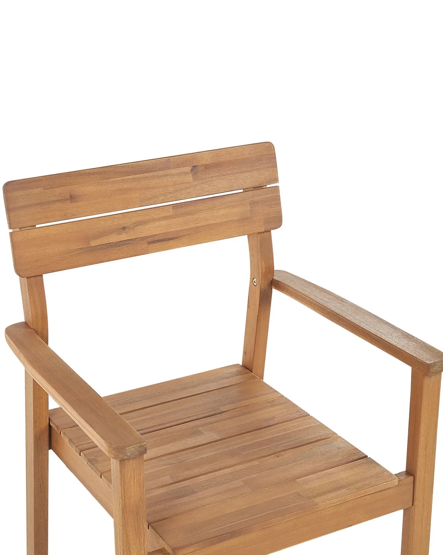 Set di 4 sedie da giardino FORNELLI Legno d'acacia Marrone