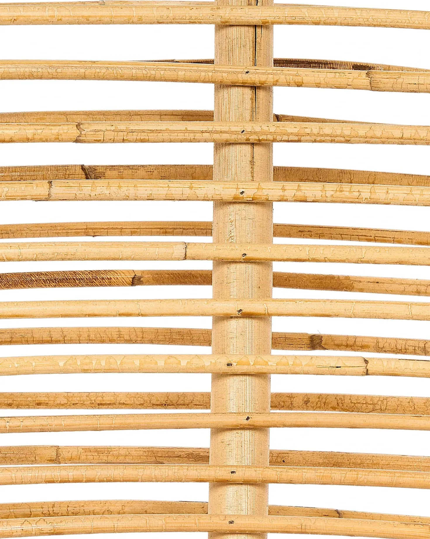 Set di 2 sedie da giardino con cuscini MARATEA Rattan Naturale