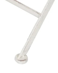 Set di 2 sedie da giardino SCAFA Metallo Bianco