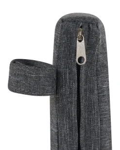 Set di 4 sedie da giardino con cuscini CAVOLI Metallo Grigio