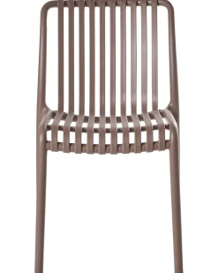 Set di 4 sedie da giardino ARICCIA Marrone