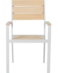 Set di 4 sedie da giardino PRATO Beige