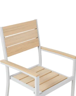 Set di 4 sedie da giardino PRATO Beige