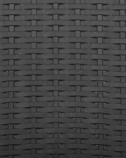 Set di 4 sedie da giardino FOSSANO Materiale sintetico Grigio grafite
