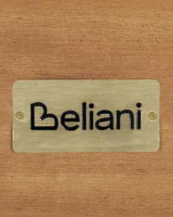 Set di 4 sedie da giardino BARATTI Legno d'acacia Marrone