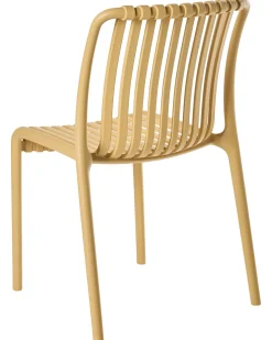 Set di 4 sedie da giardino ARICCIA Senape