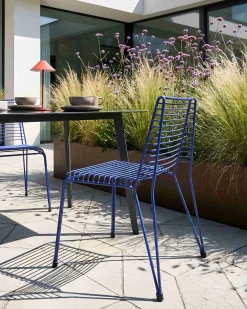 Set di 2 sedie da giardino CHIEVE Metallo Blu