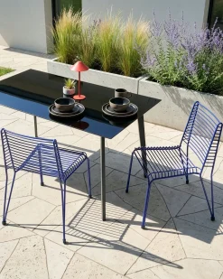 Set di 2 sedie da giardino CHIEVE Metallo Blu