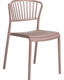 Set di 4 sedie da giardino GELA Marrone