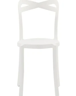 Set di 4 sedie da giardino CAMOGLI Bianco