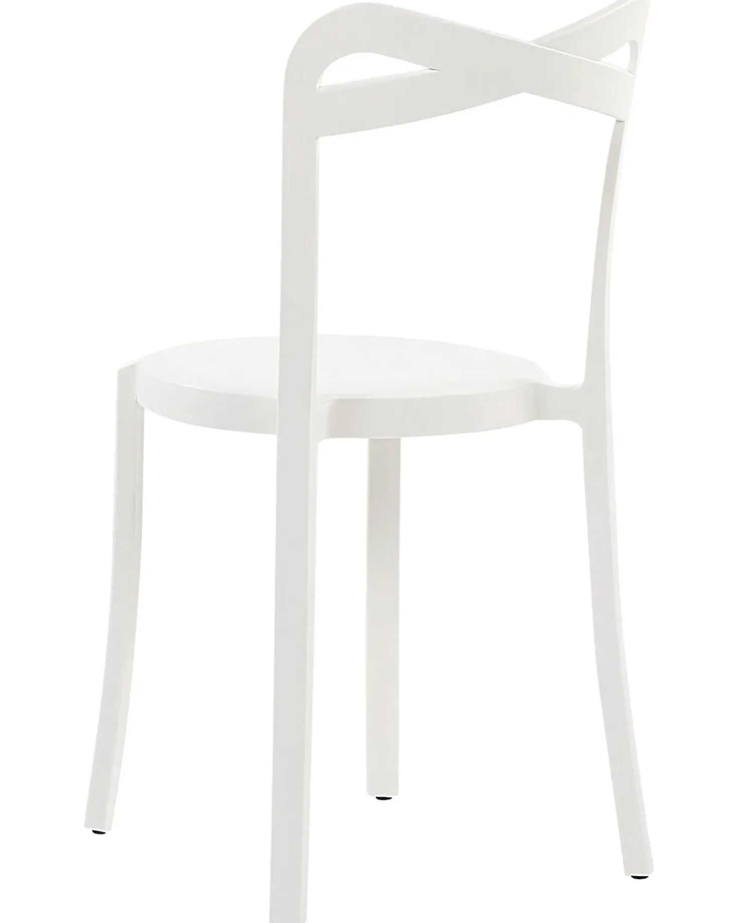 Set di 4 sedie da giardino CAMOGLI Bianco