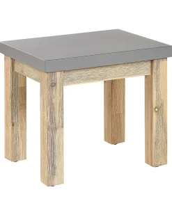 Set di 2 sedie da giardino OSTUNI Cemento Grigio