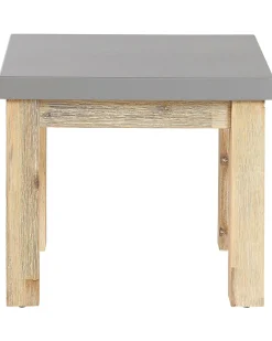 Set di 2 sedie da giardino OSTUNI Cemento Grigio