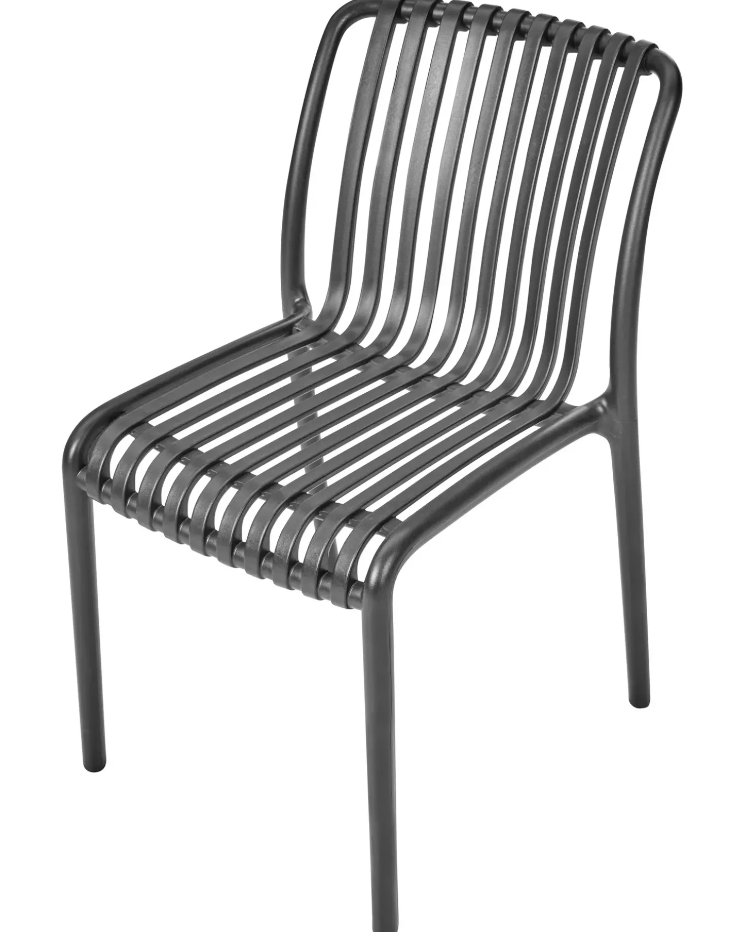 Set di 4 sedie da giardino ARICCIA Nero