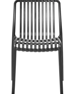 Set di 4 sedie da giardino ARICCIA Nero