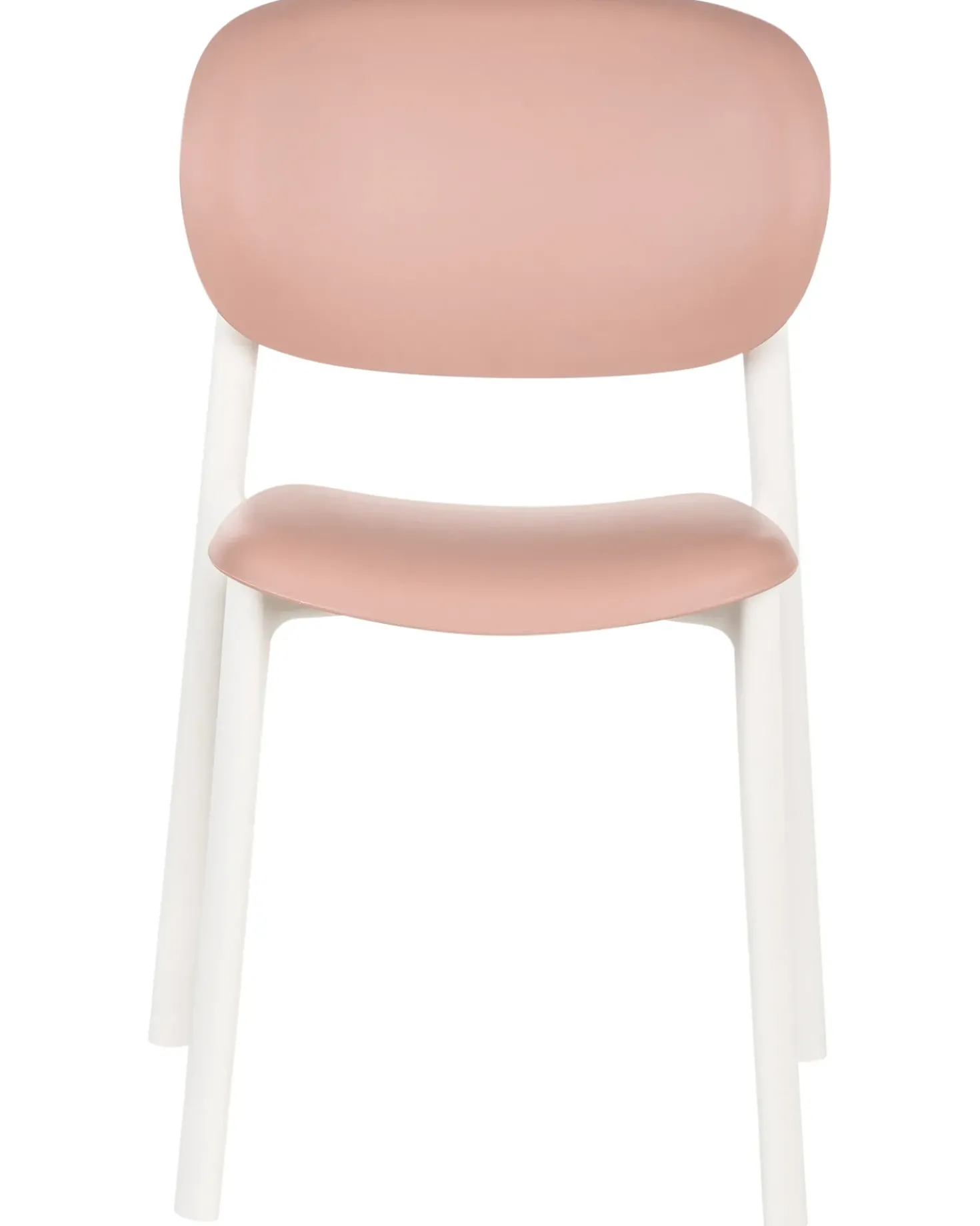 Set di 4 sedie da giardino MUSANO Rosa pastello