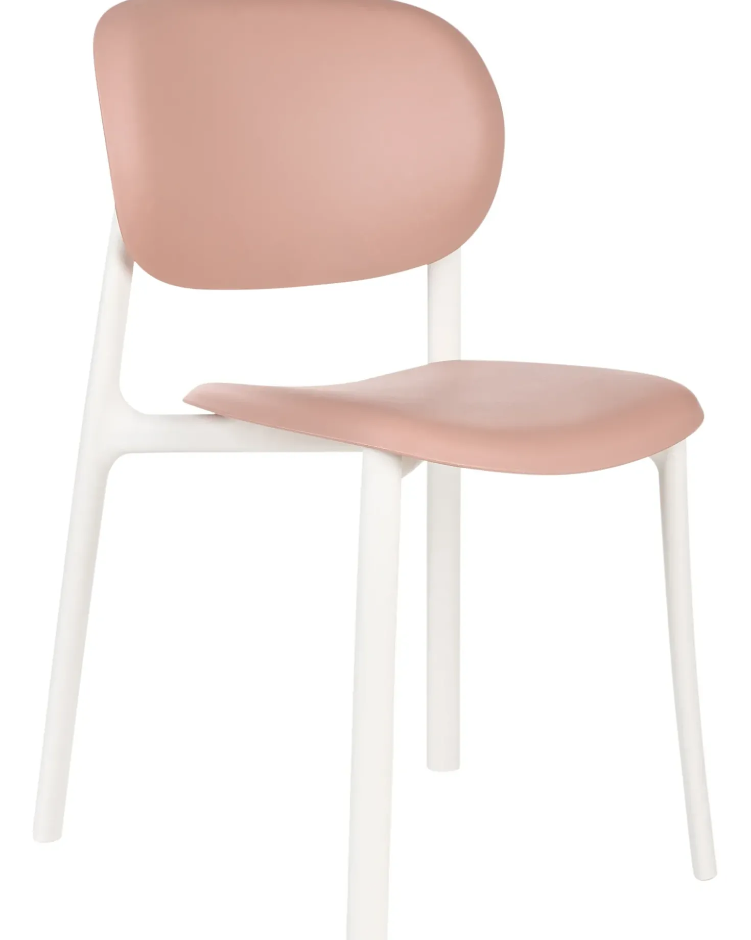 Set di 4 sedie da giardino MUSANO Rosa pastello