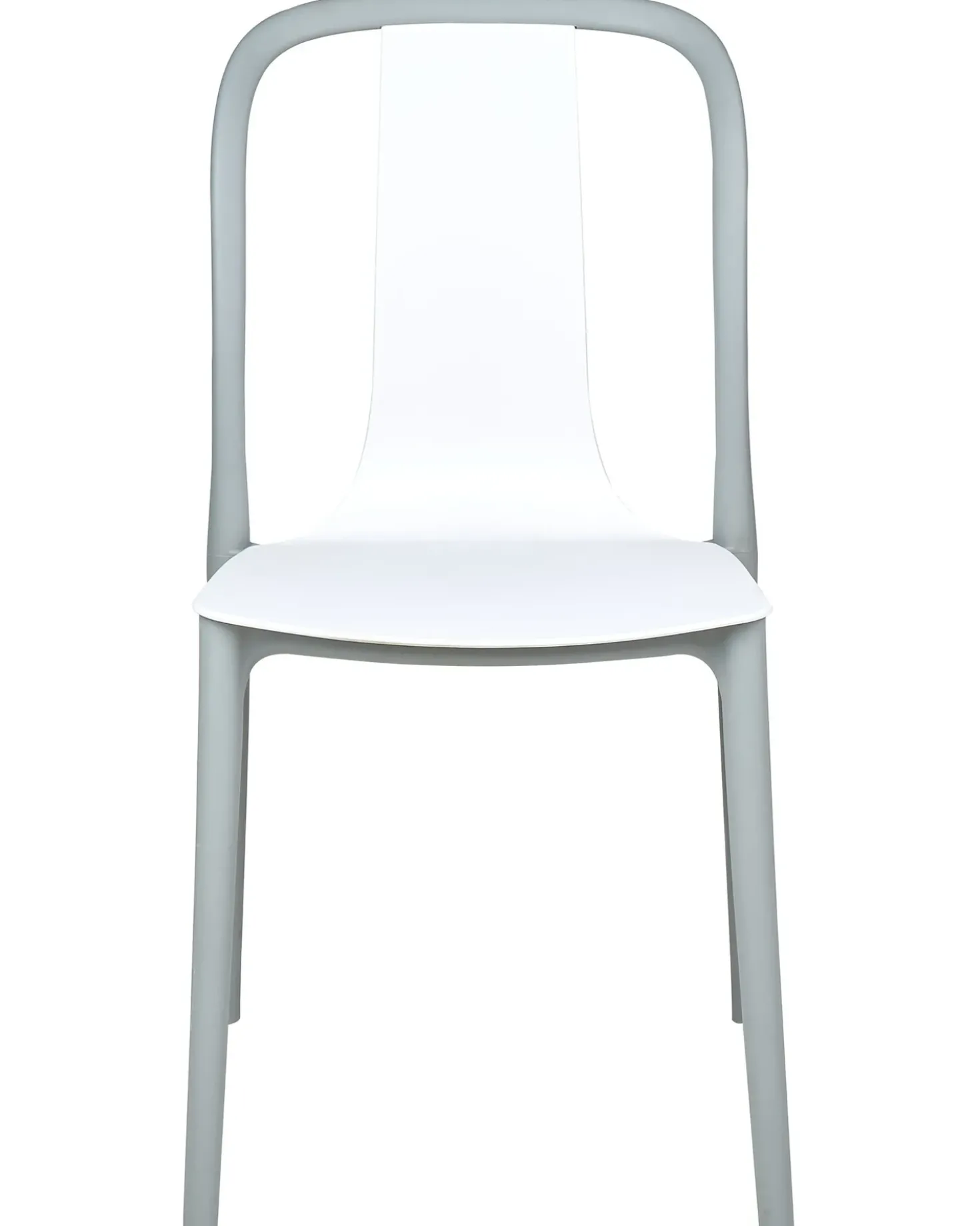 Set di 8 sedie da giardino SPEZIA Bianco
