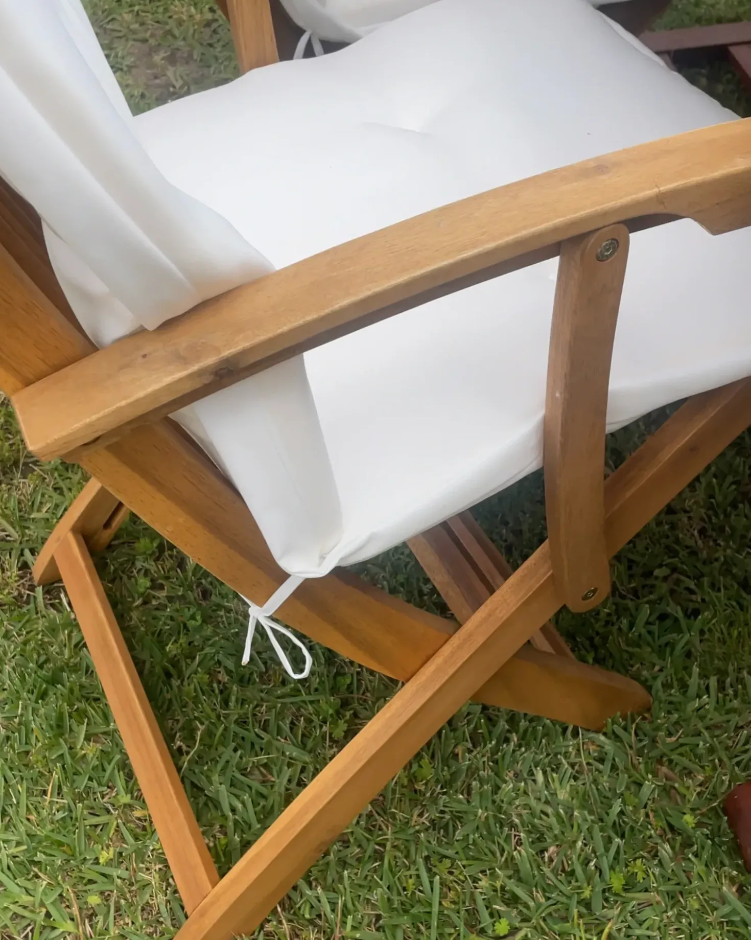 Set di 2 sedie da giardino MAUI II Legno d'acacia Marrone chiaro