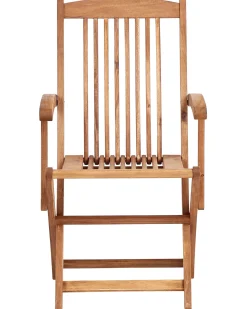 Set di 2 sedie da giardino MAUI II Legno d'acacia Marrone chiaro