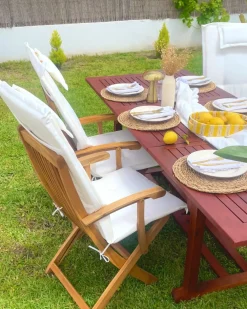 Set di 2 sedie da giardino MAUI II Legno d'acacia Marrone chiaro