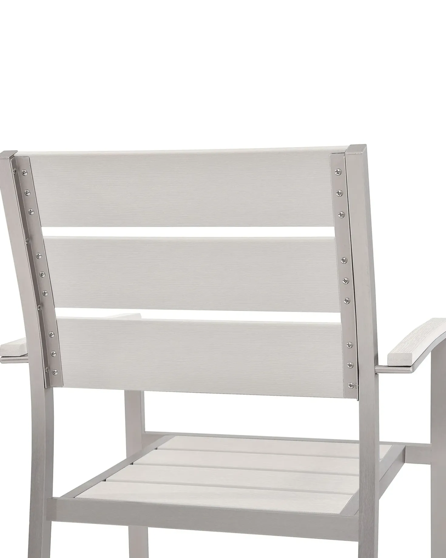 Set di 6 sedie da giardino VERNIO Bianco