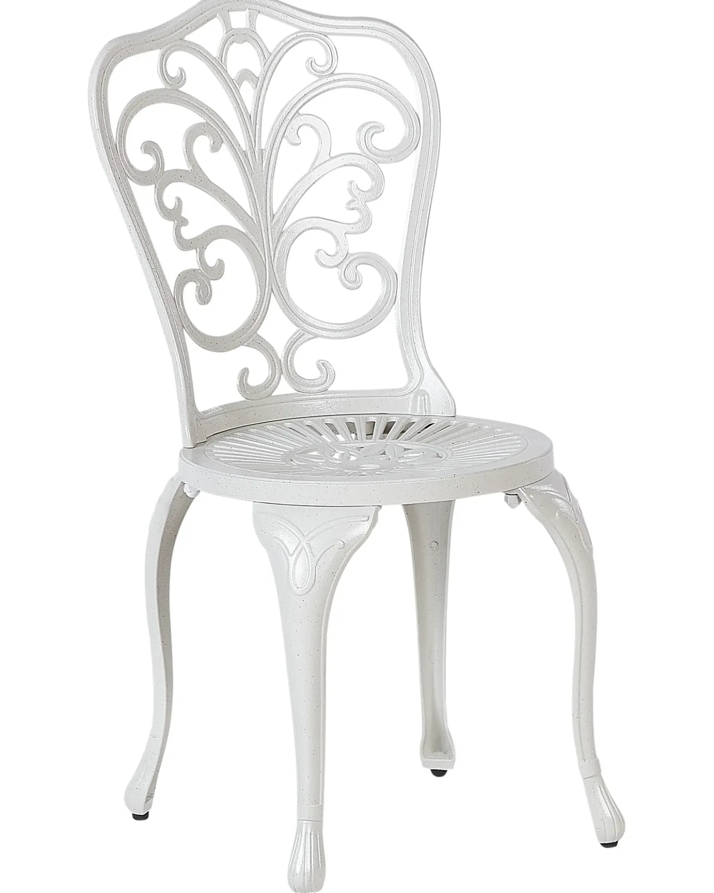 Set di 2 sedie da giardino TRIORA Metallo Bianco sporco