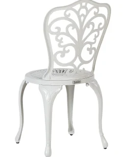 Set di 2 sedie da giardino TRIORA Metallo Bianco sporco