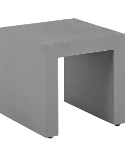 Set di 2 sedie da giardino TARANTO Cemento Grigio