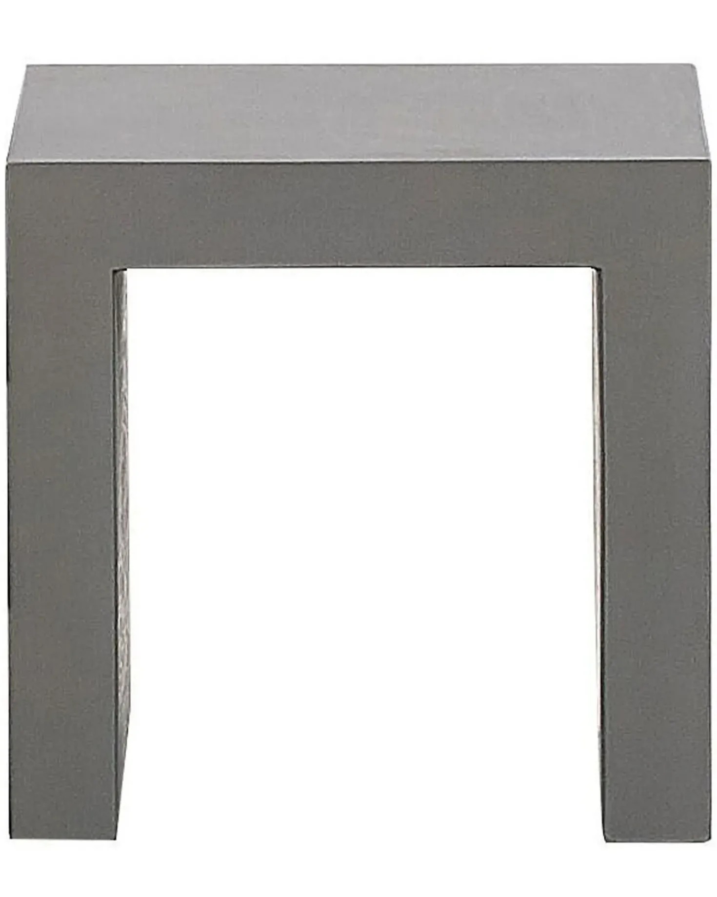 Set di 2 sedie da giardino TARANTO Cemento Grigio