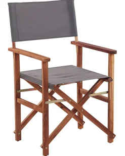 Set di 2 sedie da giardino CINE Legno d'acacia Marrone scuro