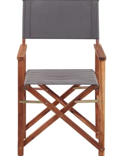 Set di 2 sedie da giardino CINE Legno d'acacia Marrone scuro