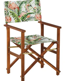 Set di 2 sedie da giardino CINE Legno d'acacia Marrone scuro