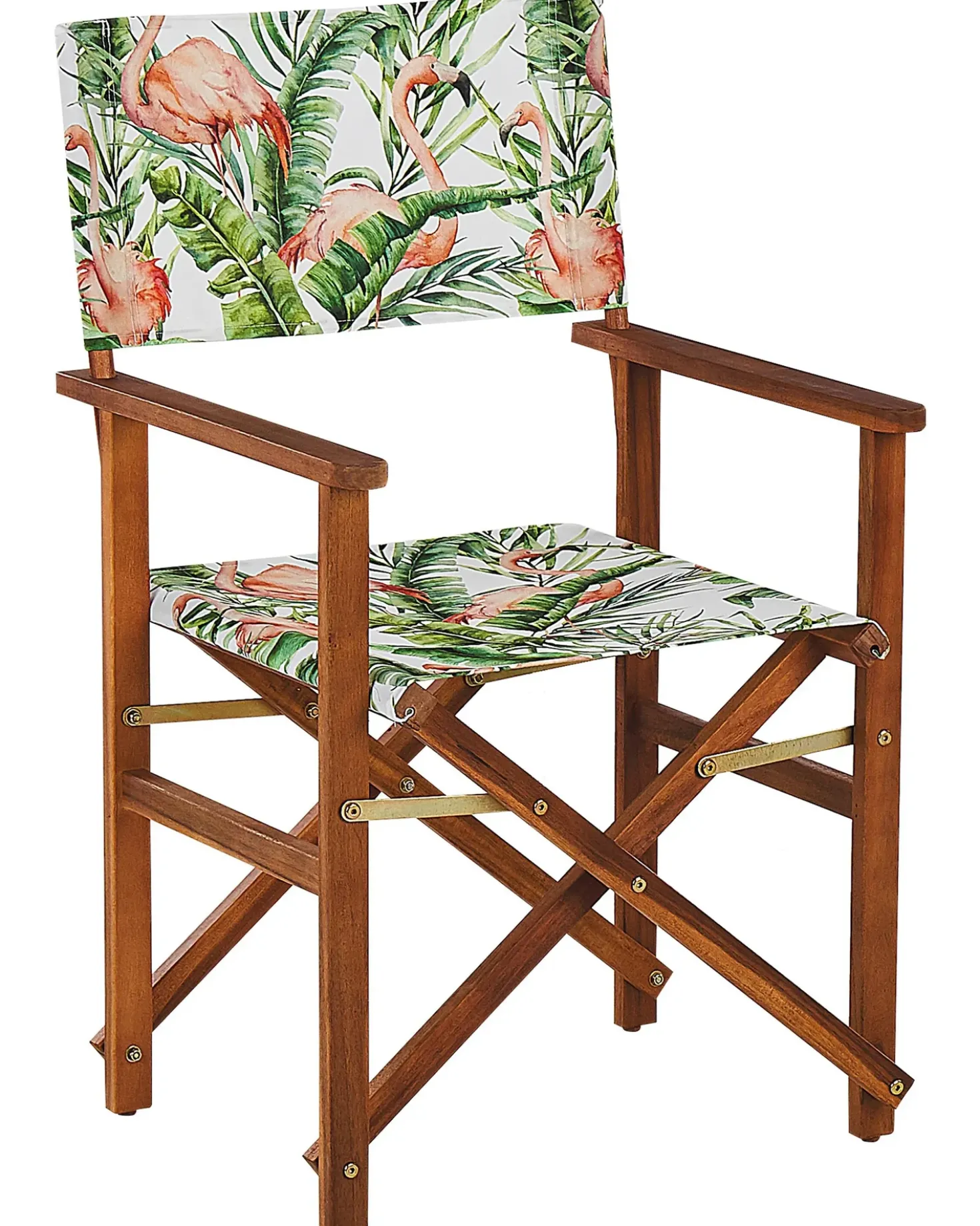 Set di 2 sedie da giardino CINE Legno d'acacia Marrone scuro