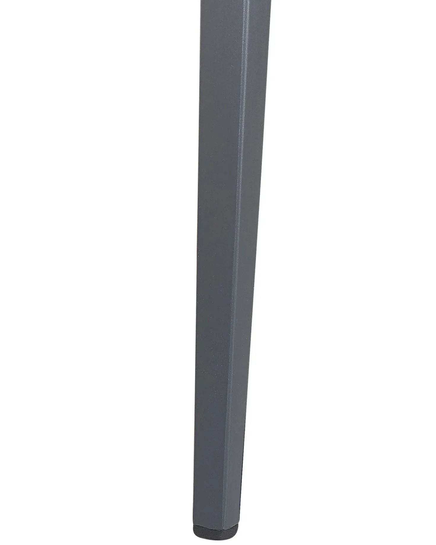 Set di 2 sedie da giardino con cuscini LIPARI Metallo Grigio